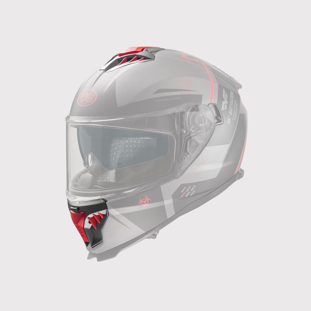Premier Typhoon Helmet Vent Kit Grey