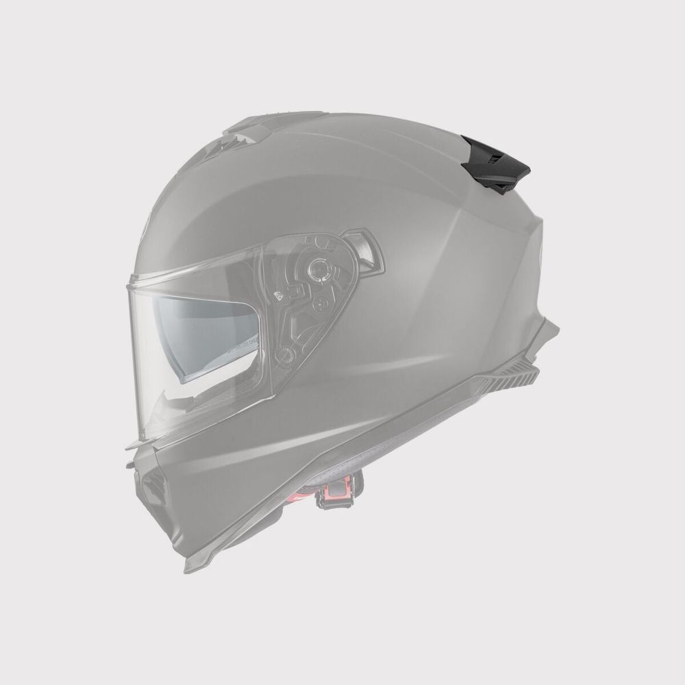 Premier Typhoon Helmet Spoiler Black