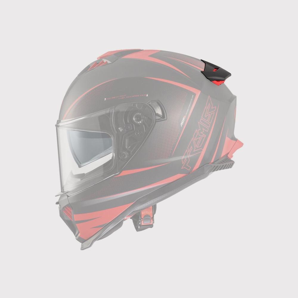 Premier Typhoon Helmet Spoiler Matt Black