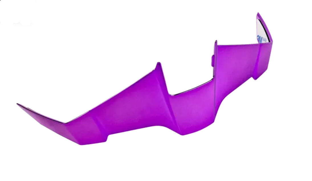 Icon Threshold Helmet Rear Spoiler Poison Purple