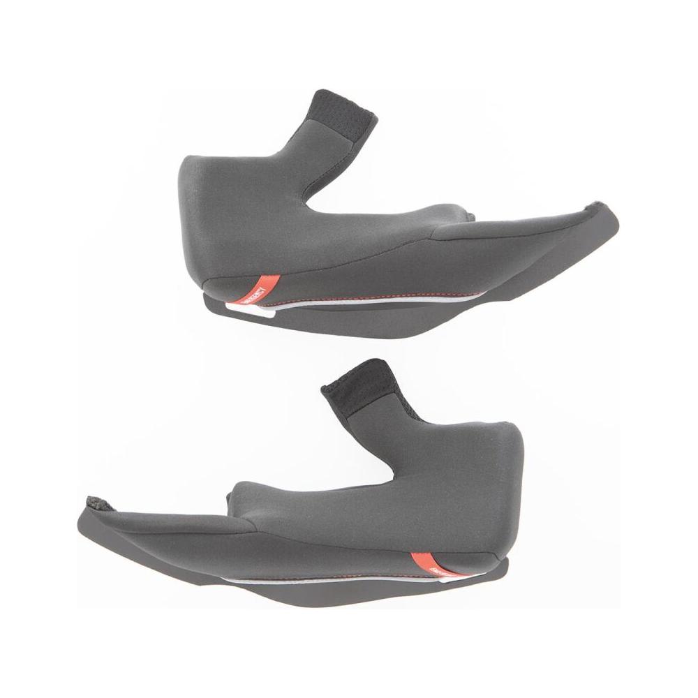 Premier Devil Helmet Cheek Pads Grey / Red