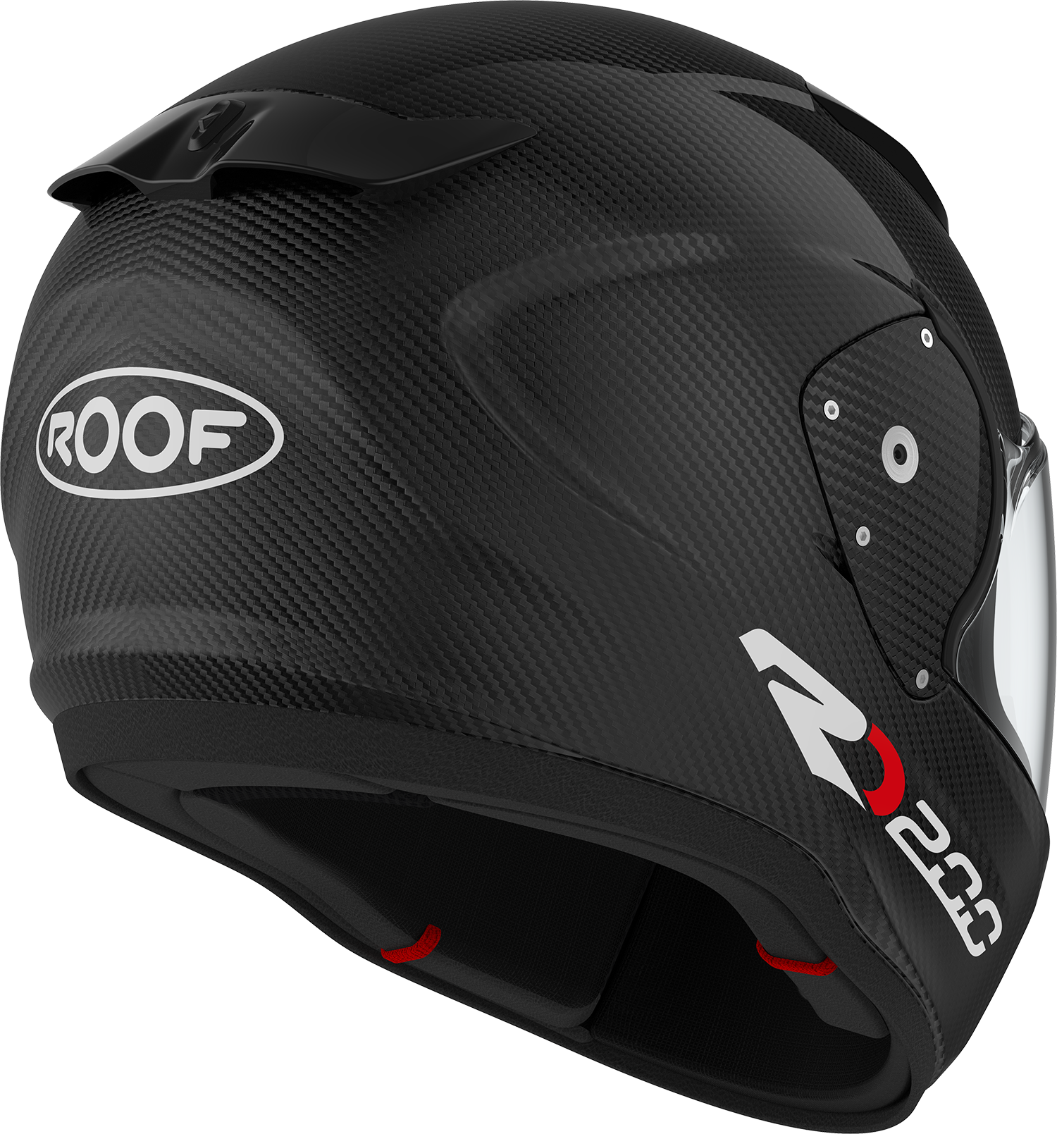 Roof RO200 Carbon Glossy Black FREE UK Delivery, FREE 365 Day Returns | Moto Central