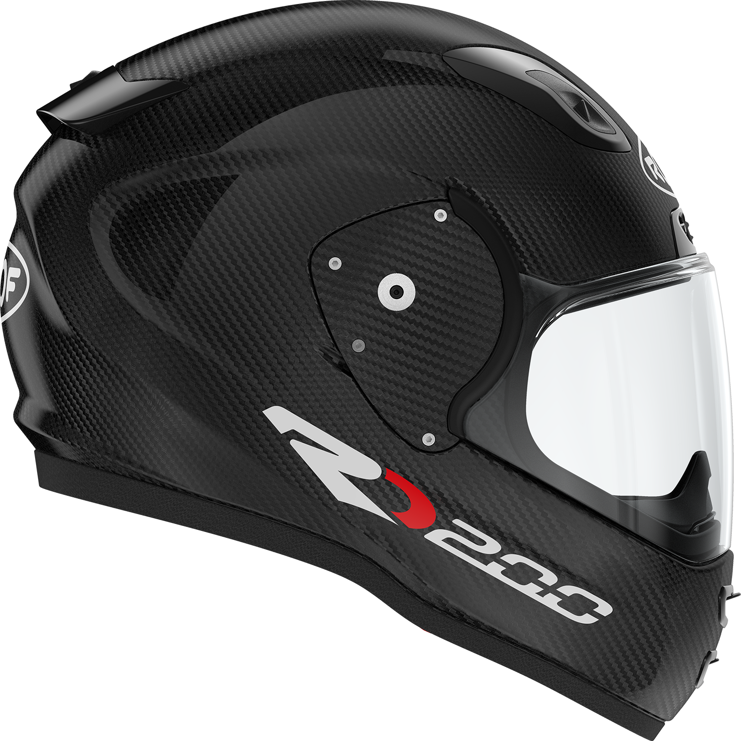 Roof RO200 Carbon Glossy Black FREE UK Delivery, FREE 365 Day Returns | Moto Central