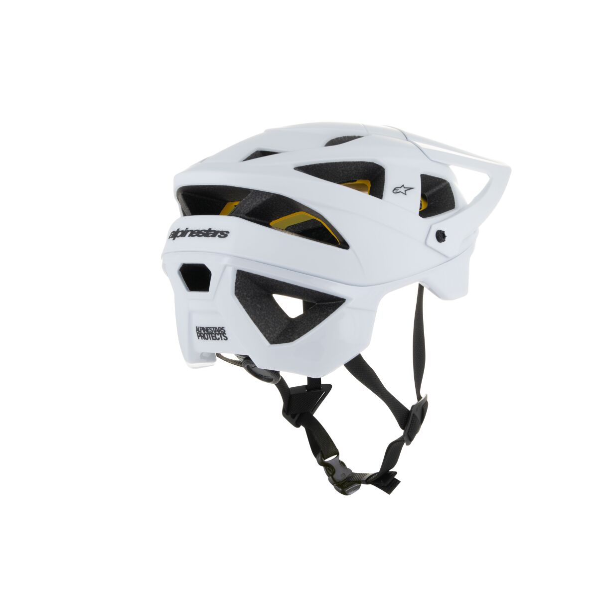 Alpinestars Vector Tech Solid Helmet White - FREE UK Shipping, FREE 365 Day Returns | Moto Central