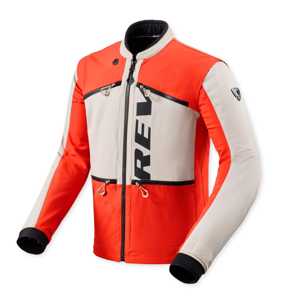 Revit Morocco Textile Jacket Sand / Red front