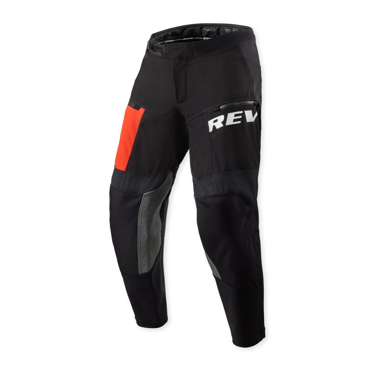Revit Lejano Textile Trouser Black / Red front
