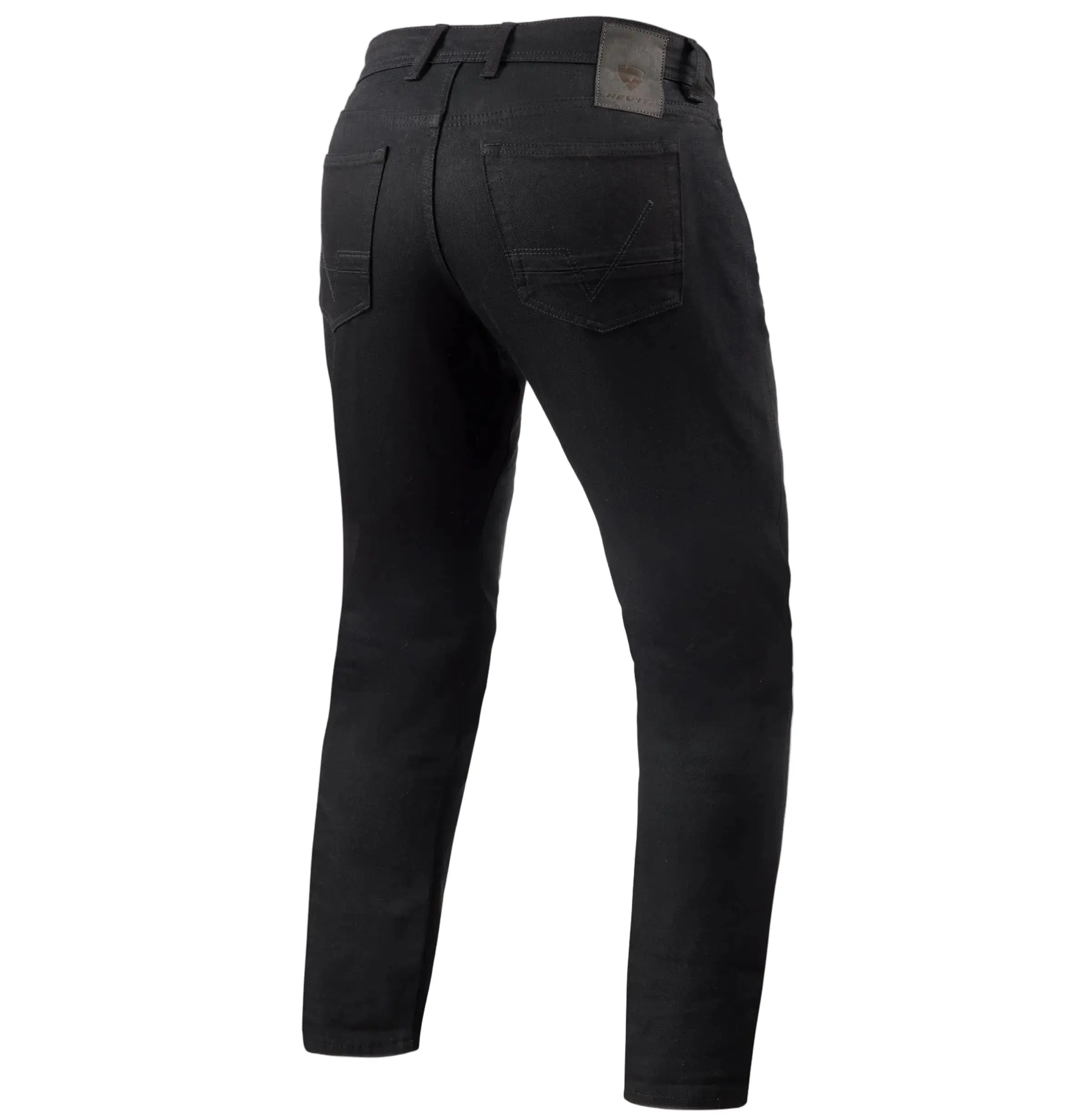 Revit Keegan Tapered Jeans Black - FREE UK Delivery, FREE 365 Day Returns | Moto Central
