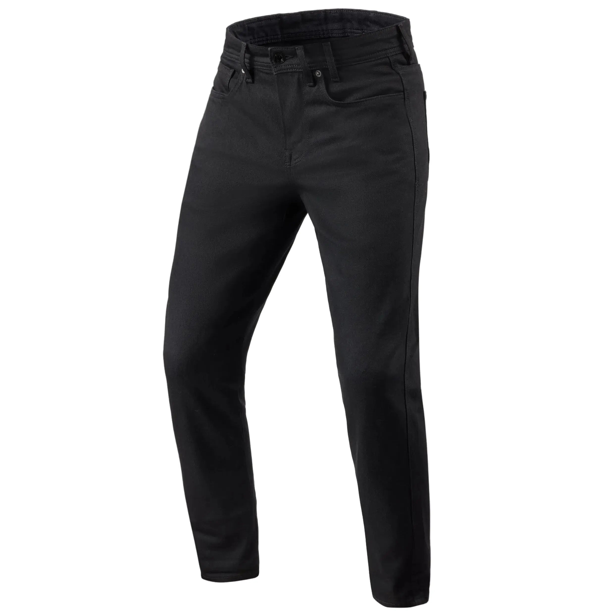 Revit Keegan Tapered Jeans Black - FREE UK Delivery, FREE 365 Day Returns | Moto Central