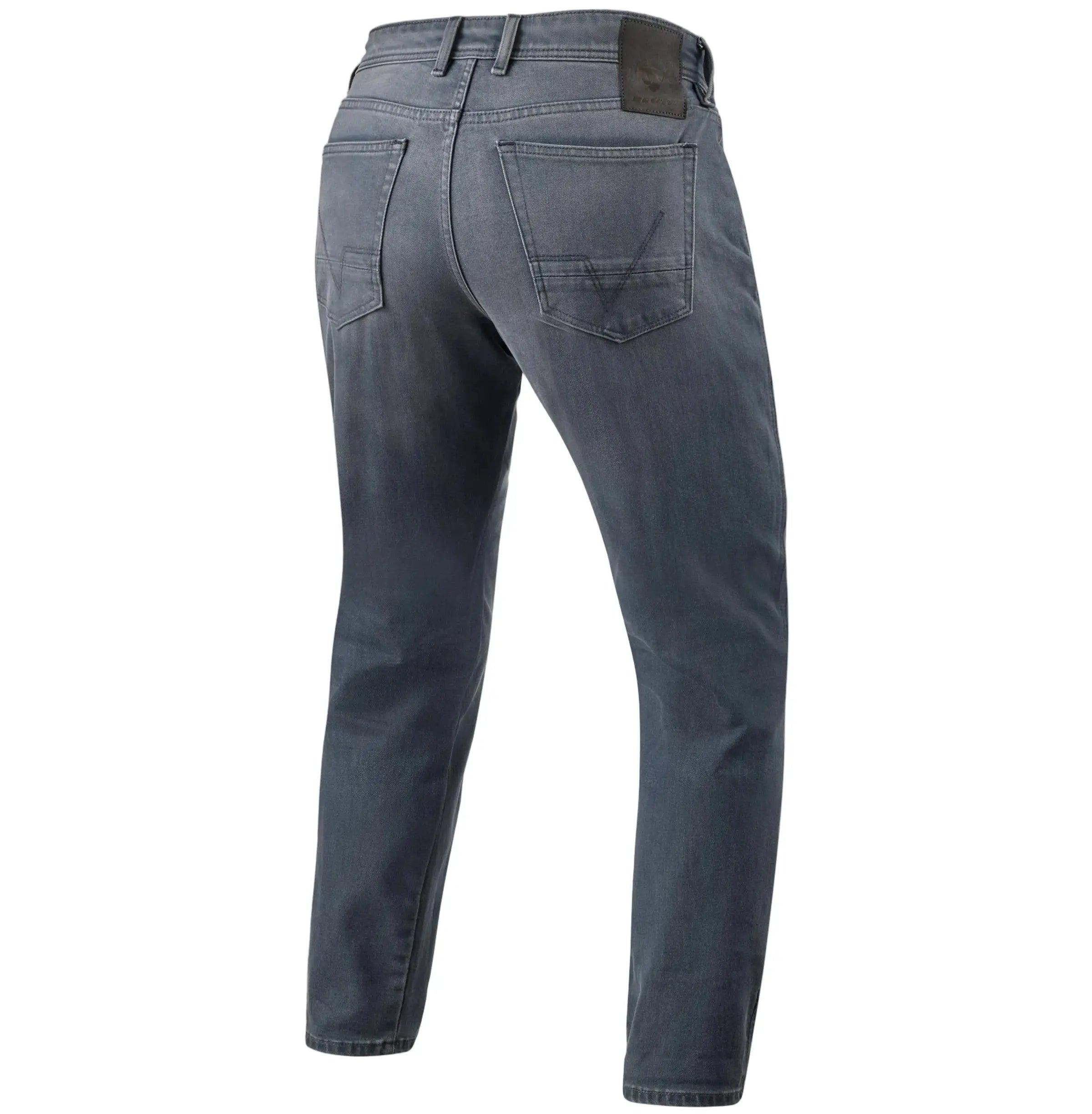Revit Keegan Tapered Jeans Medium Grey Used - FREE UK Delivery, FREE 365 Day Returns | Moto Central