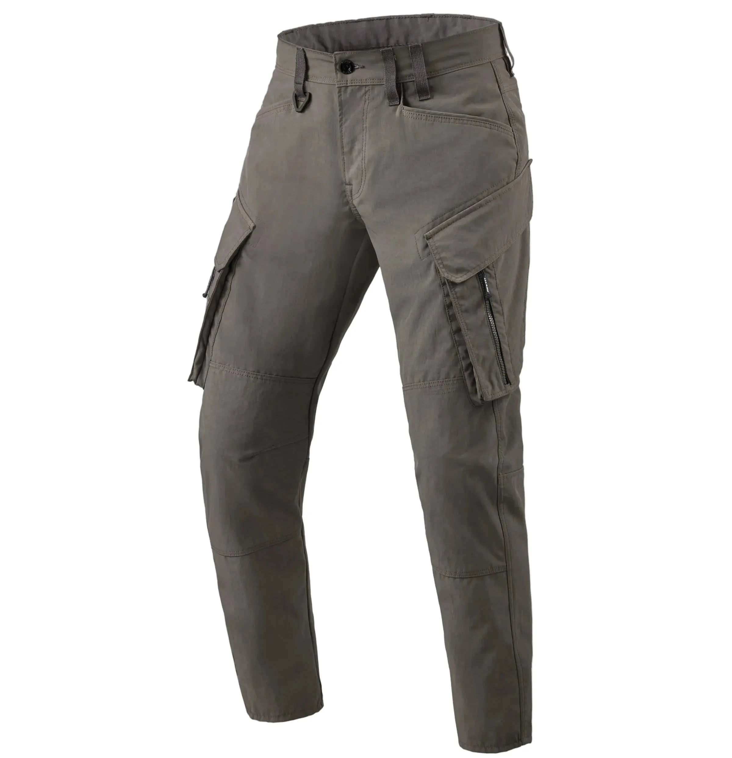 Revit Tristan Tapered Cargo Jeans Black / Olive - FREE UK Delivery, FREE 365 Day Returns | Moto Central