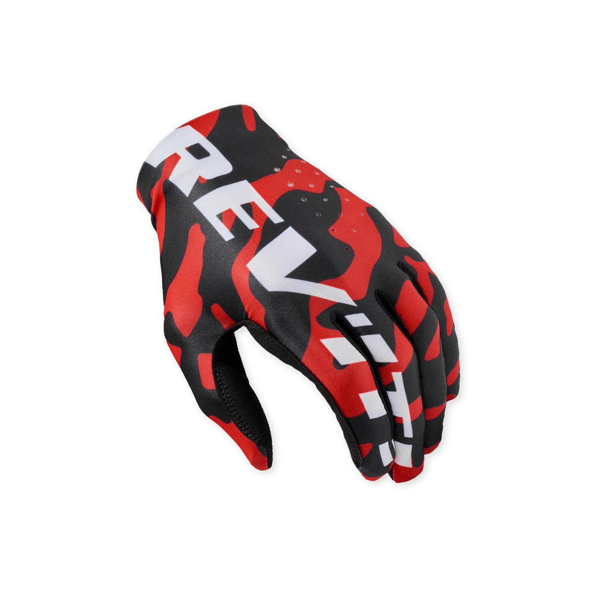 Revit Tacto Textile Gloves Red back