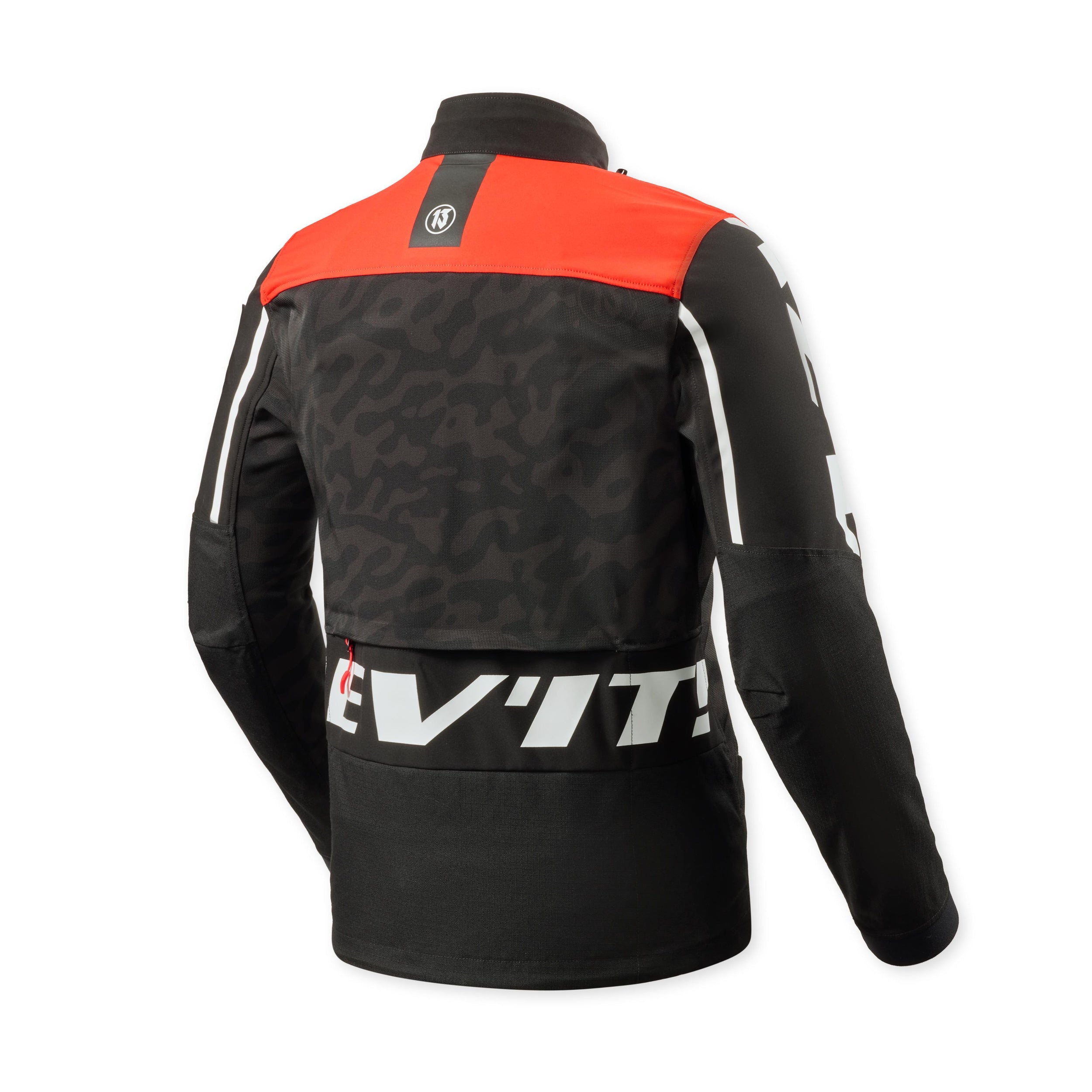 Revit Africa Textile Jacket Black / Red back