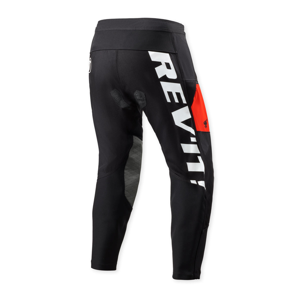 Revit Lejano Textile Trouser Black / Red back
