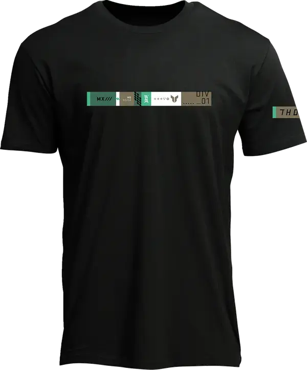 Thor Tangent T-Shirt Black - FREE UK Shipping, FREE 365 Day Returns | Moto Central