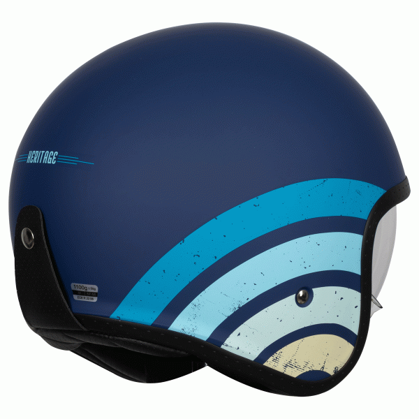 Origine Spirit 22.06 Heritage Matt Blue FREE UK Delivery, FREE 365 Day Returns | Moto Central