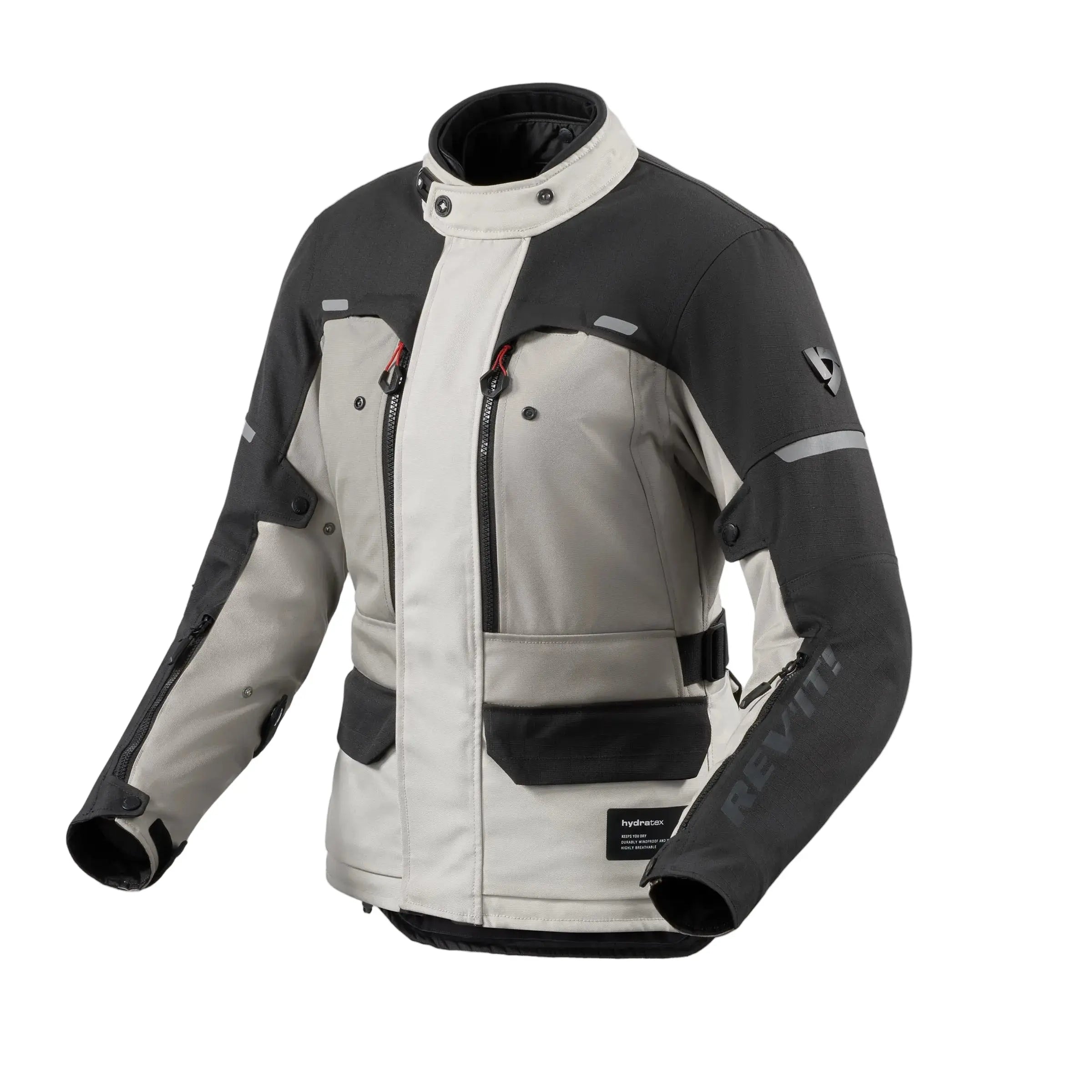 Revit Outback 5 H2O Ladies Textile Jacket Silver / Black - FREE UK Delivery, FREE 365 Day Returns | Moto Central
