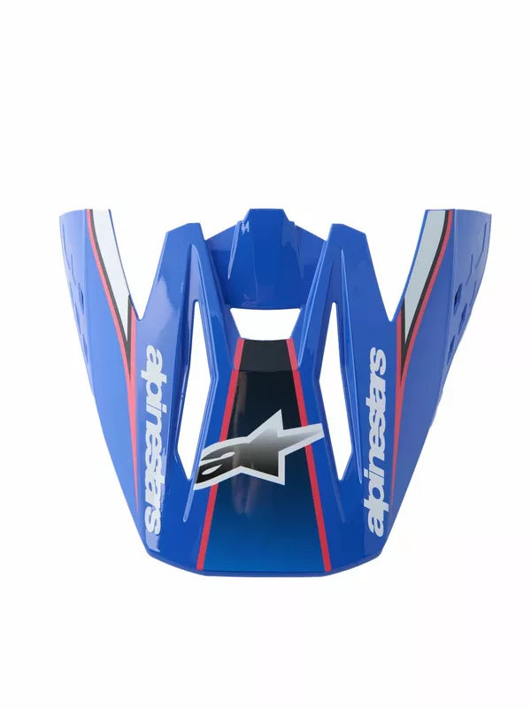 Alpinestars Supertech M5 Sail MX Helmet Peak Pink / Blue FREE 365 Day Returns, FREE UK Delivery | Moto Central
