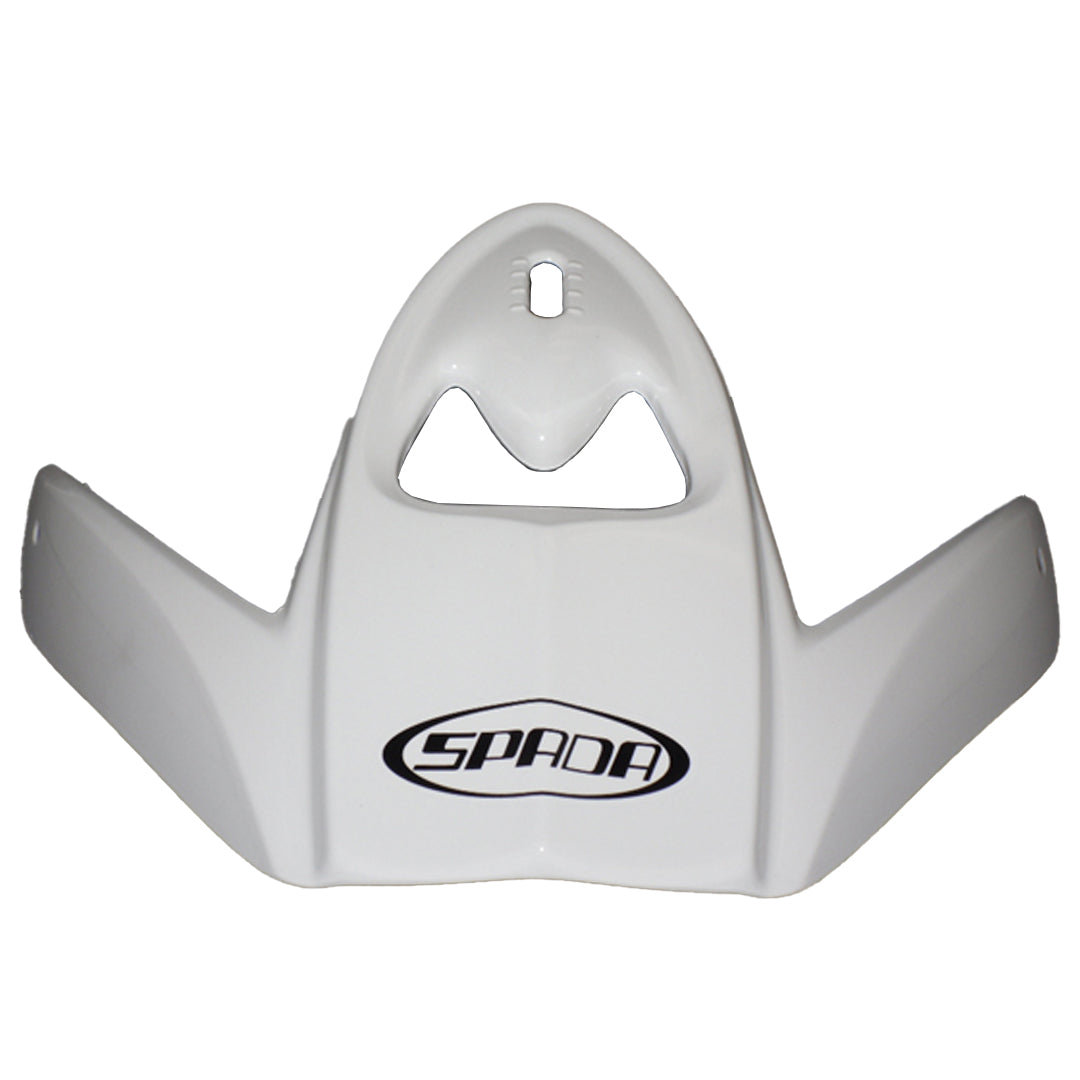 Spada Edge Peak White FREE UK Delivery, FREE 365 Day Returns | Moto Central