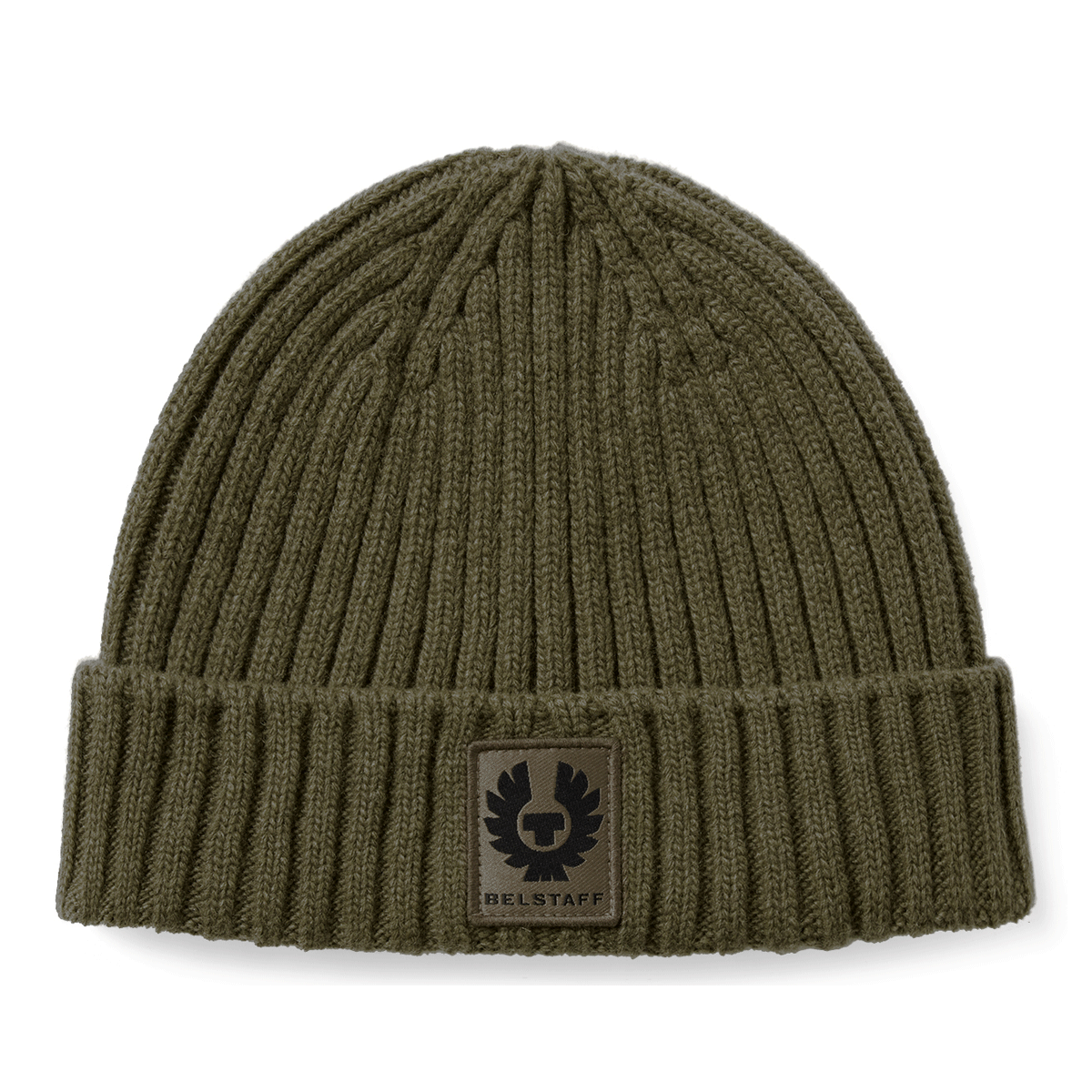 Belstaff Watch Beanie Khaki Green FREE UK Delivery, FREE 365 Day Returns | Moto Central