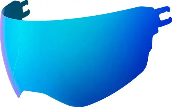 Icon Dropshield Ultra Shield Visor Boatdrink Blue - FREE UK Shipping, FREE 365 Day Returns | Moto Central