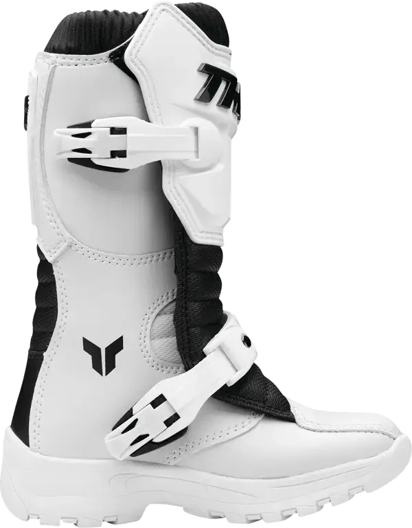 Thor Blitz XR Mini Kids Boots White - FREE UK Shipping, FREE 365 Day Returns | Moto Central