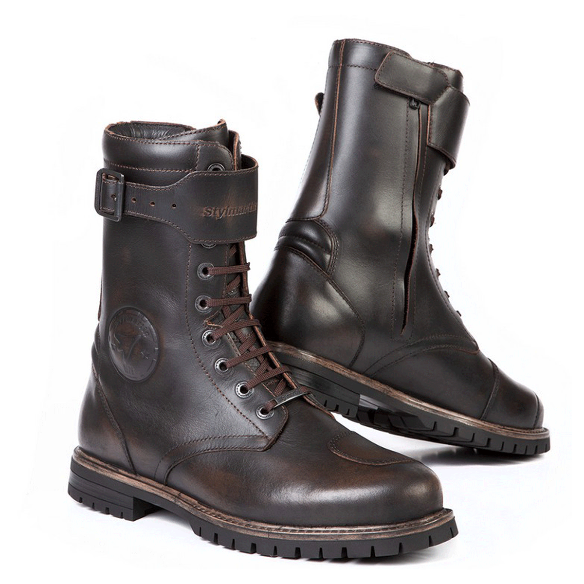 Stylmartin Rocket Waterproof Boots Brown FREE UK Delivery, FREE 365 Day Returns | Moto Central