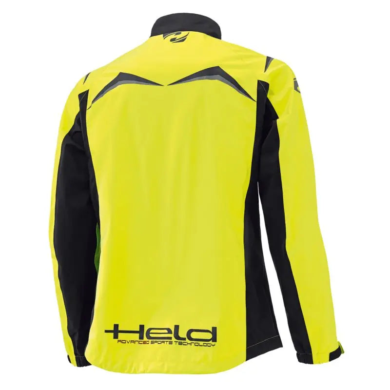 Held Rainblock 2 Top Ladies Waterproof Over Jacket Black / Fluo Yellow FREE UK Delivery, FREE 365 Day Returns | Moto Central