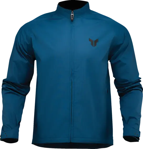 Thor Pack Texitle Jacket Storm Blue - FREE UK Shipping, FREE 365 Day Returns | Moto Central