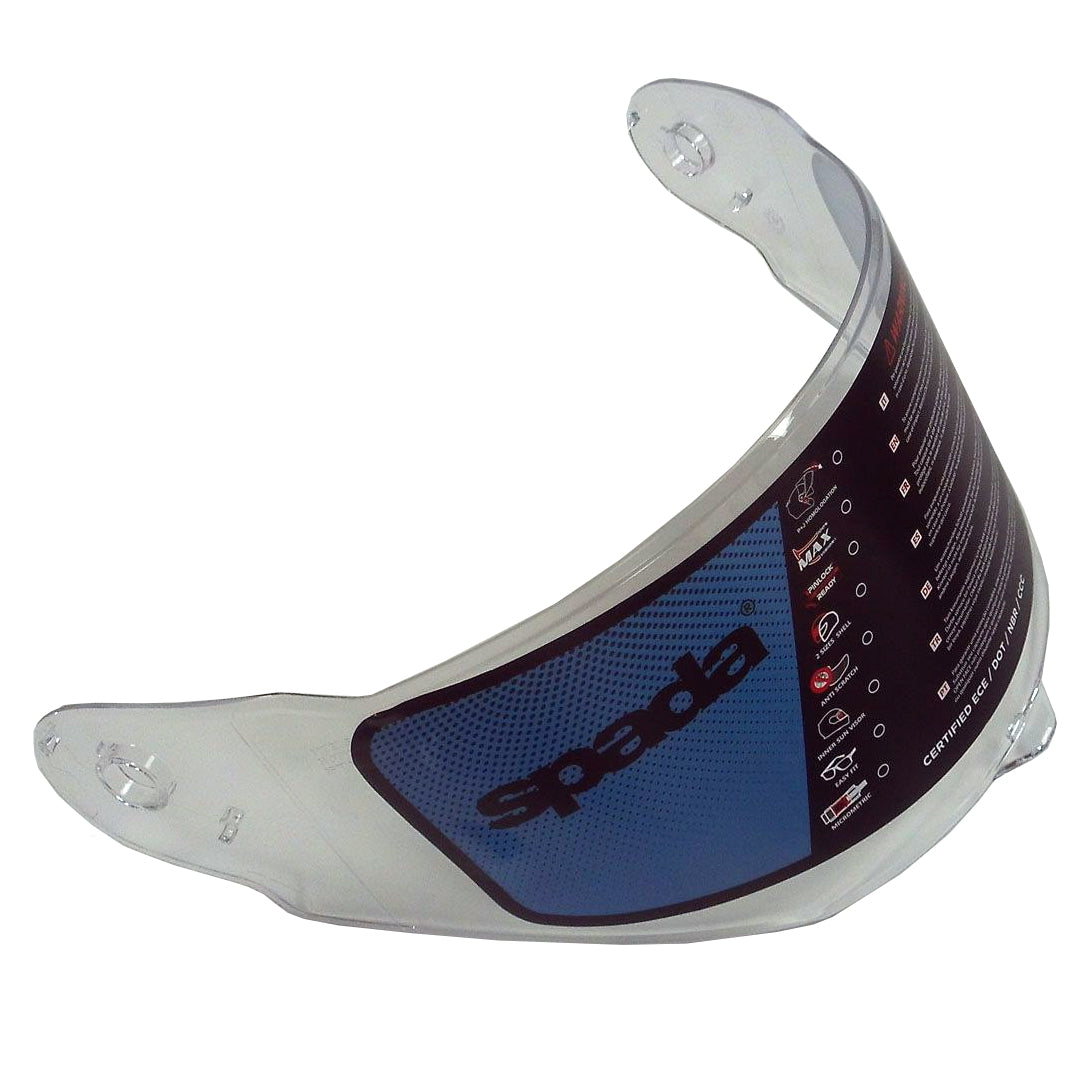 Spada Raiden / SP17 Visor Clear FREE UK Delivery, FREE 365 Day Returns | Moto Central