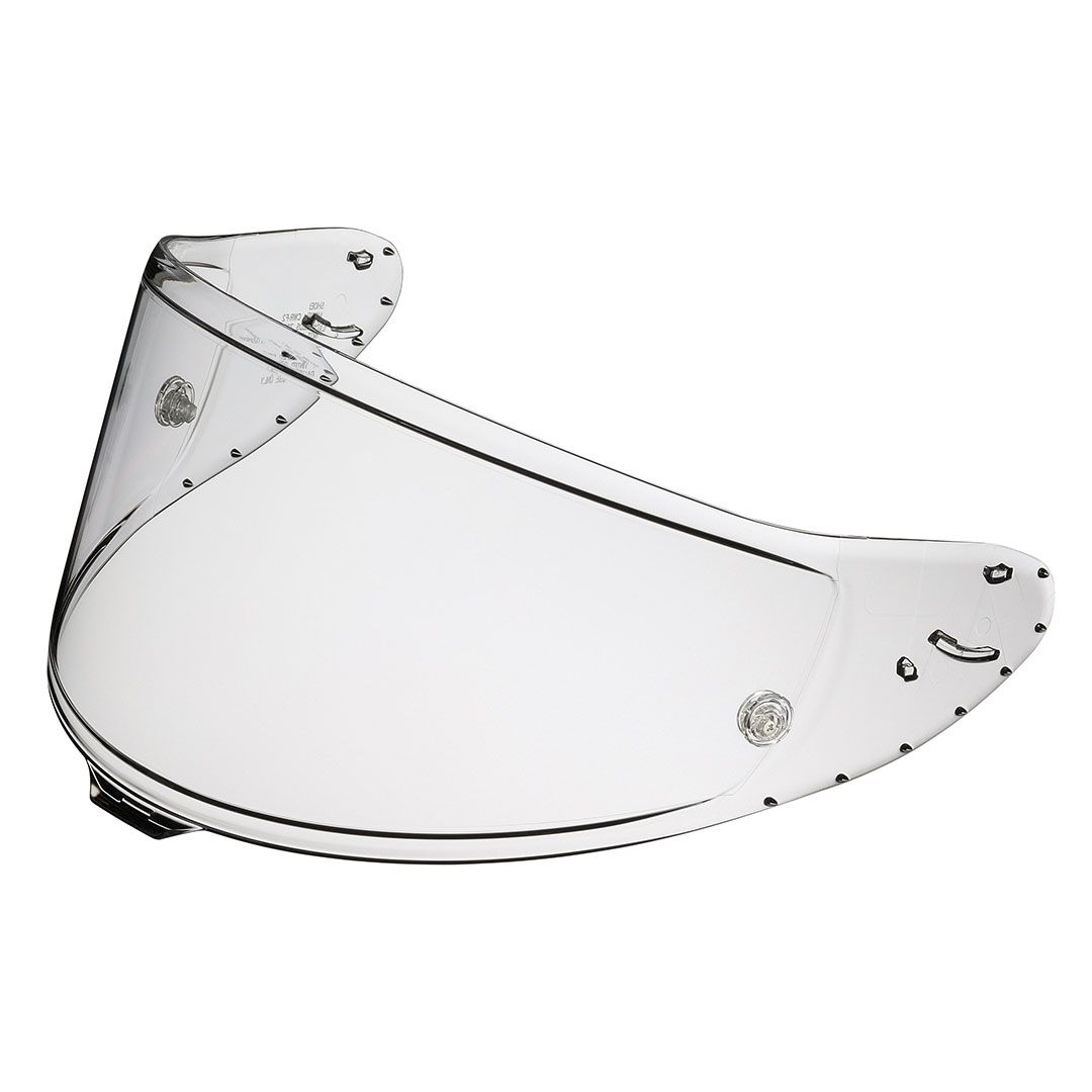 Shoei Visor CWR-F2R Clear Drilled & Plugged FREE UK Delivery, FREE 365 Day Returns | Moto Central