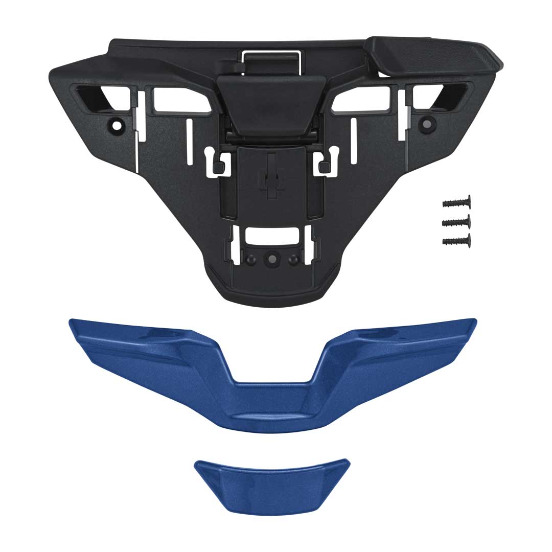 Shoei X-SPR Pro Lower Front Vent Matt Blue - FREE UK Delivery, FREE 365 Day Returns | Moto Central
