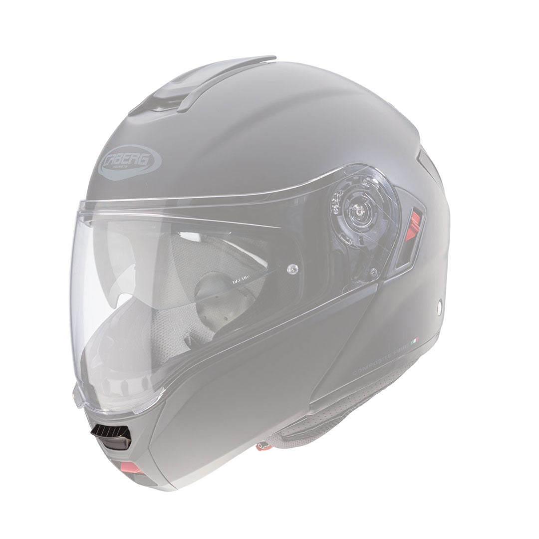 Caberg Chin Vent Matt Black For Levo / Levo X Helmet FREE UK Delivery, FREE 365 Day Returns | Moto Central