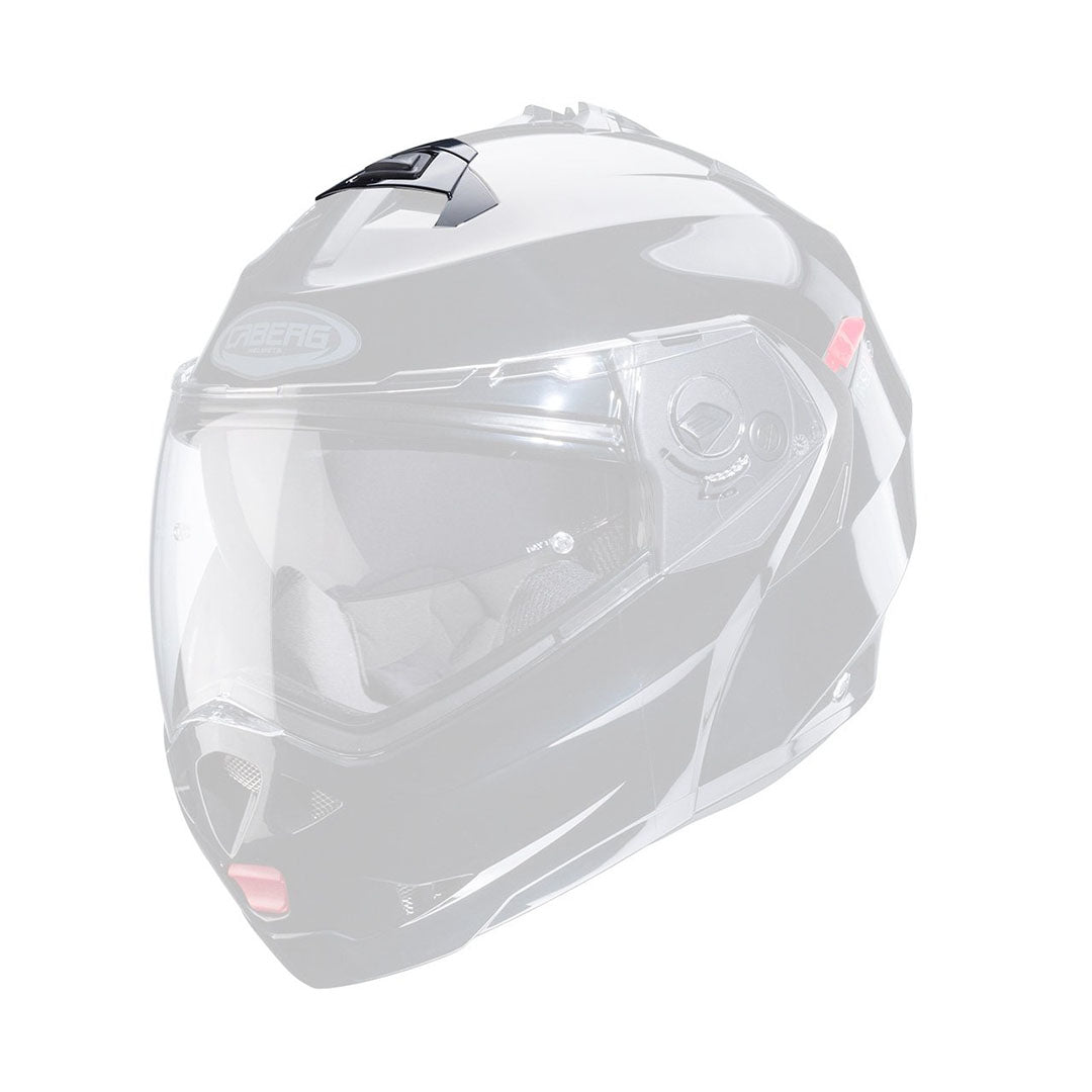 Caberg Front Vent Black Smart For Duke / Duke 2 / Duke X Helmet FREE UK Delivery, FREE 365 Day Returns | Moto Central