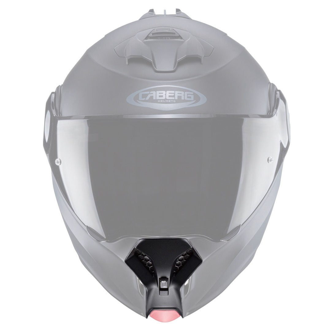 Caberg Front Vent Black Shiny For Duke Evo Helmet FREE UK Delivery, FREE 365 Day Returns | Moto Central