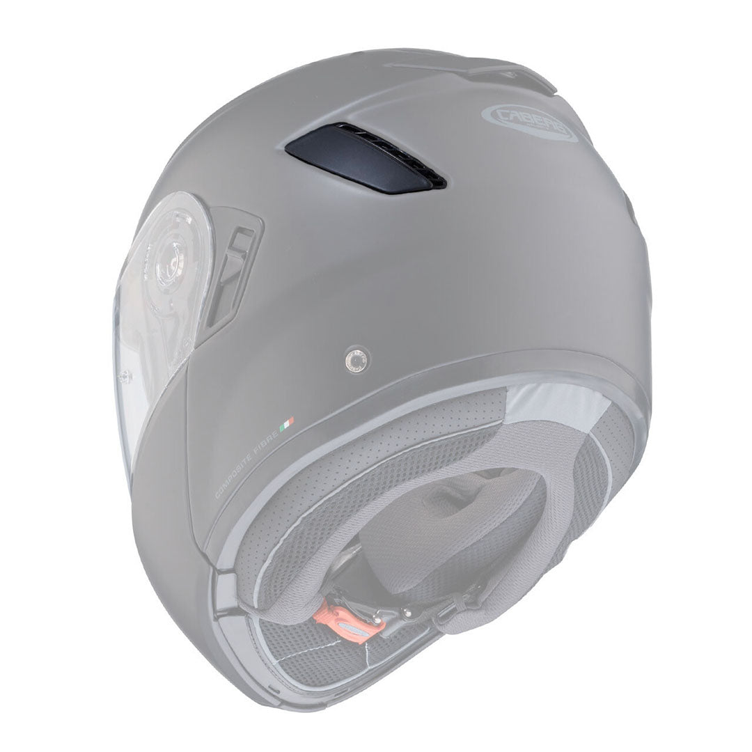 Caberg Rear Air Vent Black Shiny For Levo / Levo X Helmet FREE UK Delivery, FREE 365 Day Returns | Moto Central