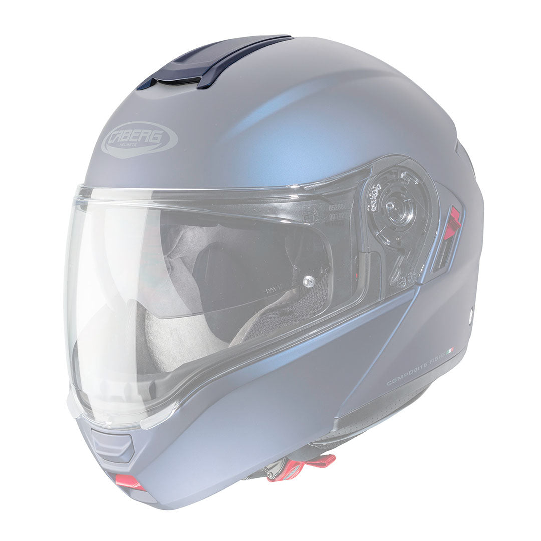 Caberg Top Vent Matt Blue Yama For Levo / Levo X Helmet FREE UK Delivery, FREE 365 Day Returns | Moto Central