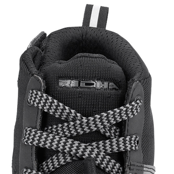 Richa Andorra Waterproof Riding Shoes Black FREE UK Delivery, FREE 365 Day Returns | Moto Central