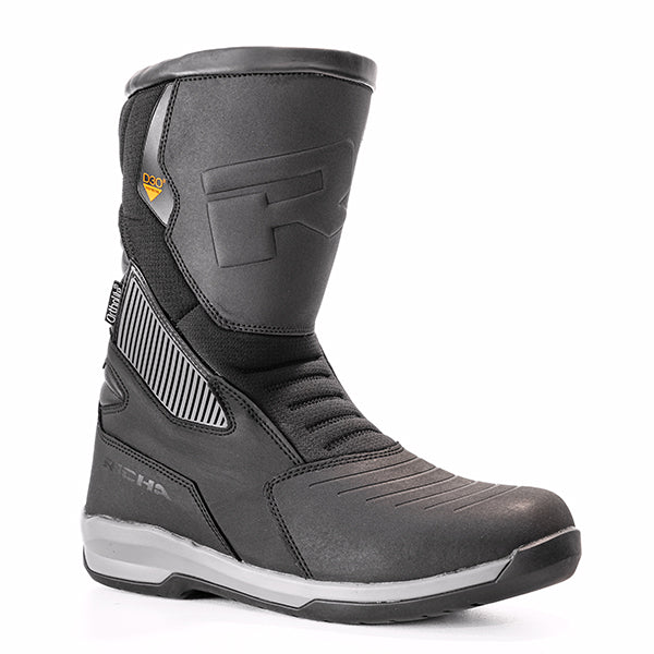 Richa Apollo Waterproof Boots Black - outer side view