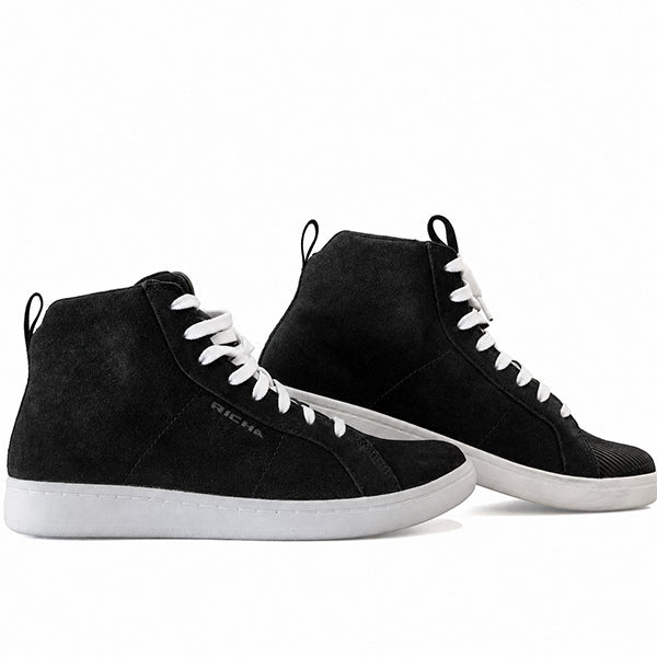 Richa Lewis Waterproof Sneakers Black FREE UK Delivery, FREE 365 Day Returns | Moto Central