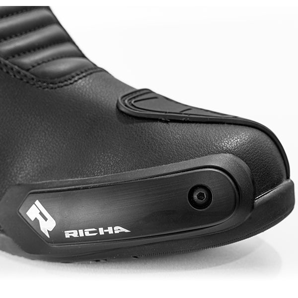 Richa Stradale Waterproof Boots Black – toe detail