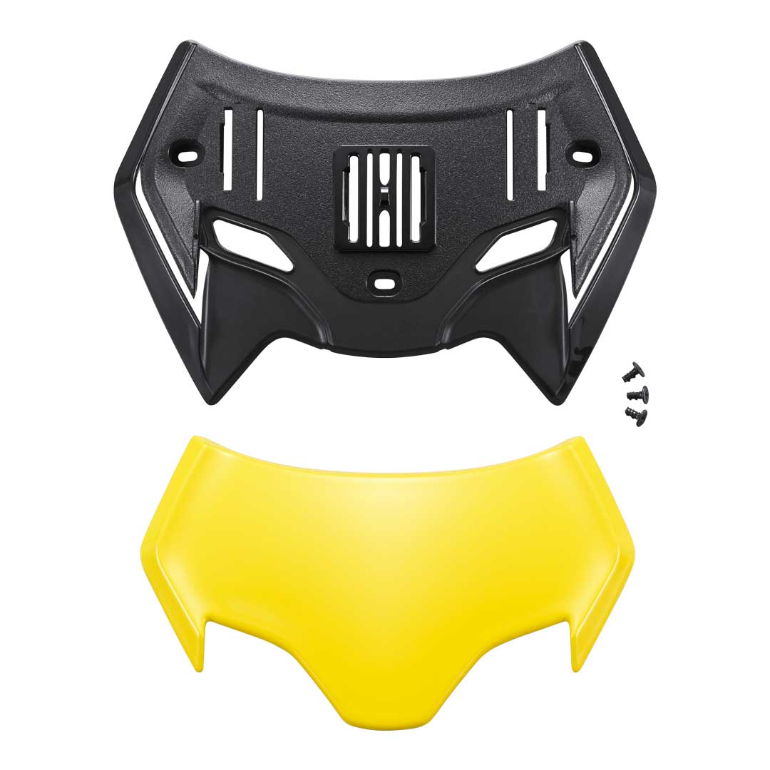 Shoei GT-Air 3 Upper Air Intake Brilliant Yellow FREE UK Delivery, FREE 365 Day Returns | Moto Central