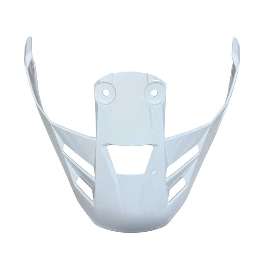 Caberg Tanami Peak & Screws White - FREE UK Delivery, FREE 365 Day Returns | Moto Central