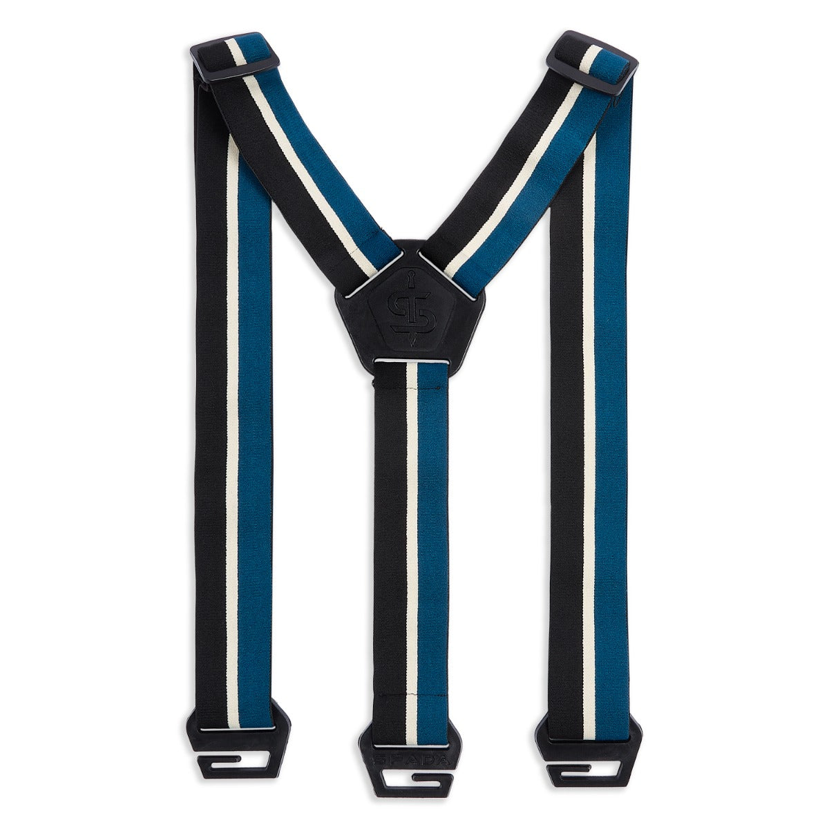 Spada Kaiken Braces Signature Blue Stripe FREE UK Delivery, FREE 365 Day Returns | Moto Central