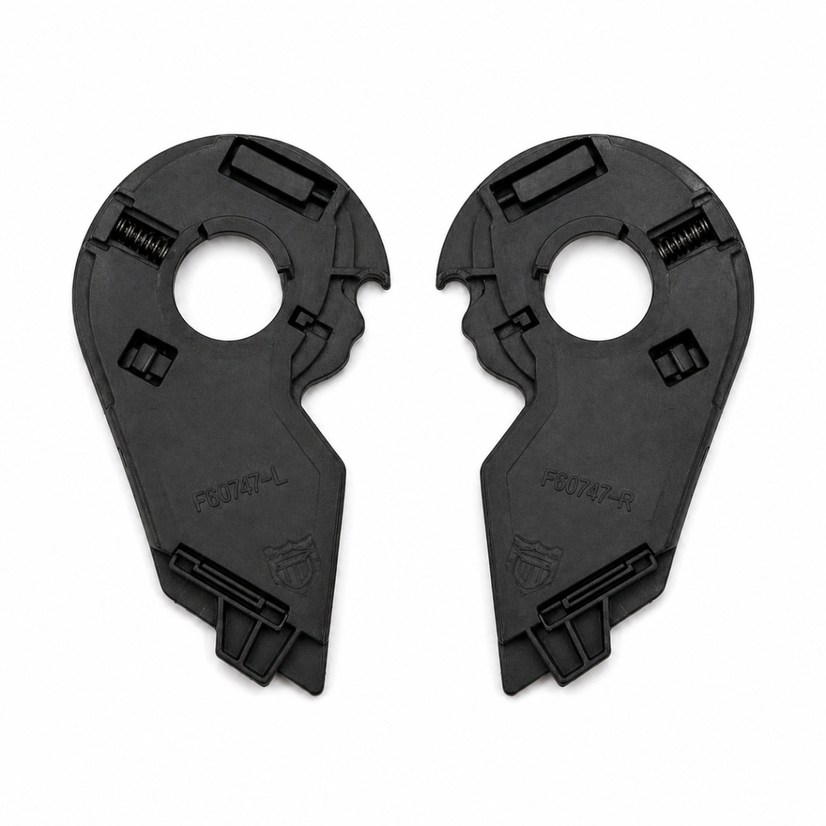 Spada Sirius Base Plates/Screw Set Black FREE UK Delivery, FREE 365 Day Returns | Moto Central