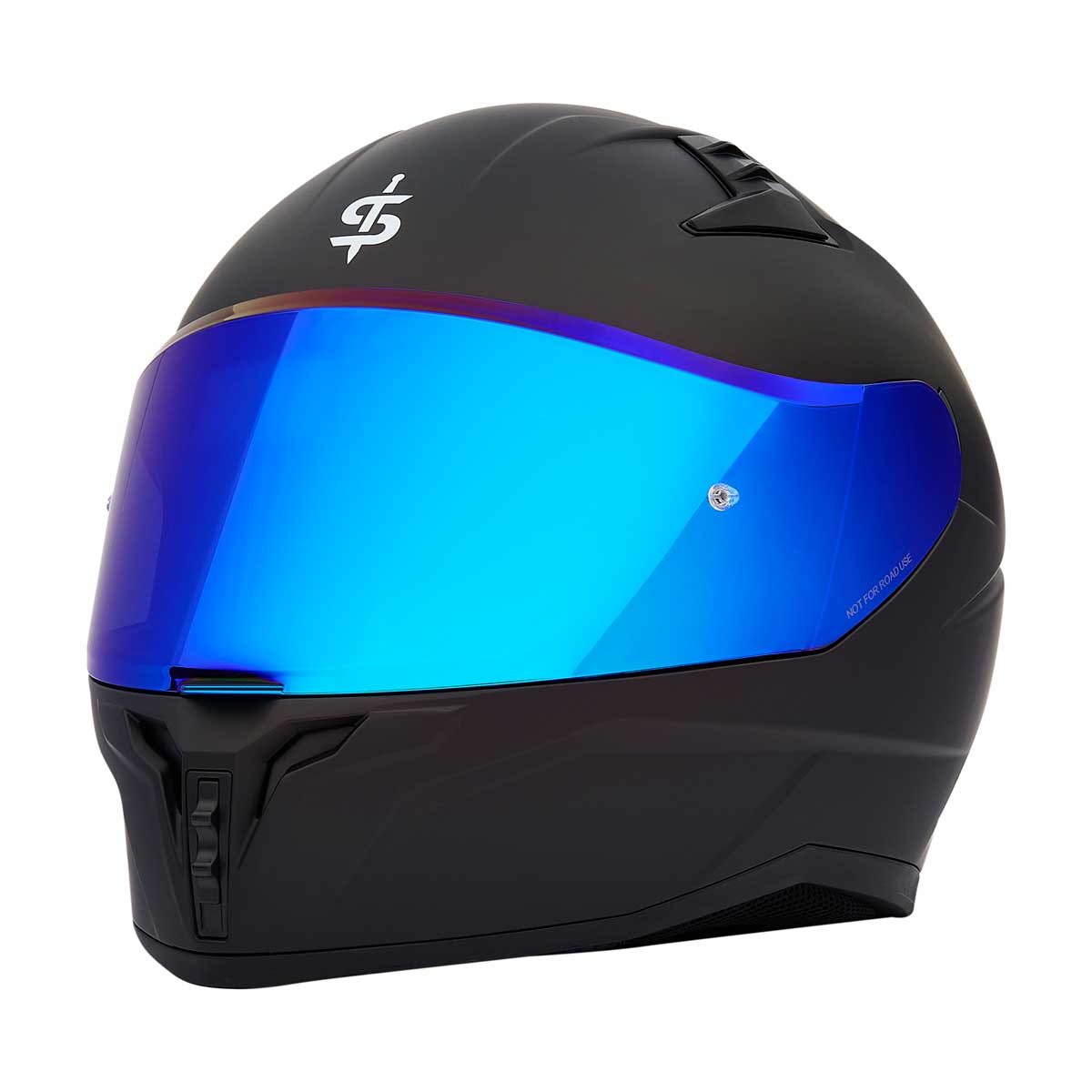 Spada Raiden 3 Helmet Visor Revo Blue FREE UK Delivery, FREE 365 Day Returns | Moto Central