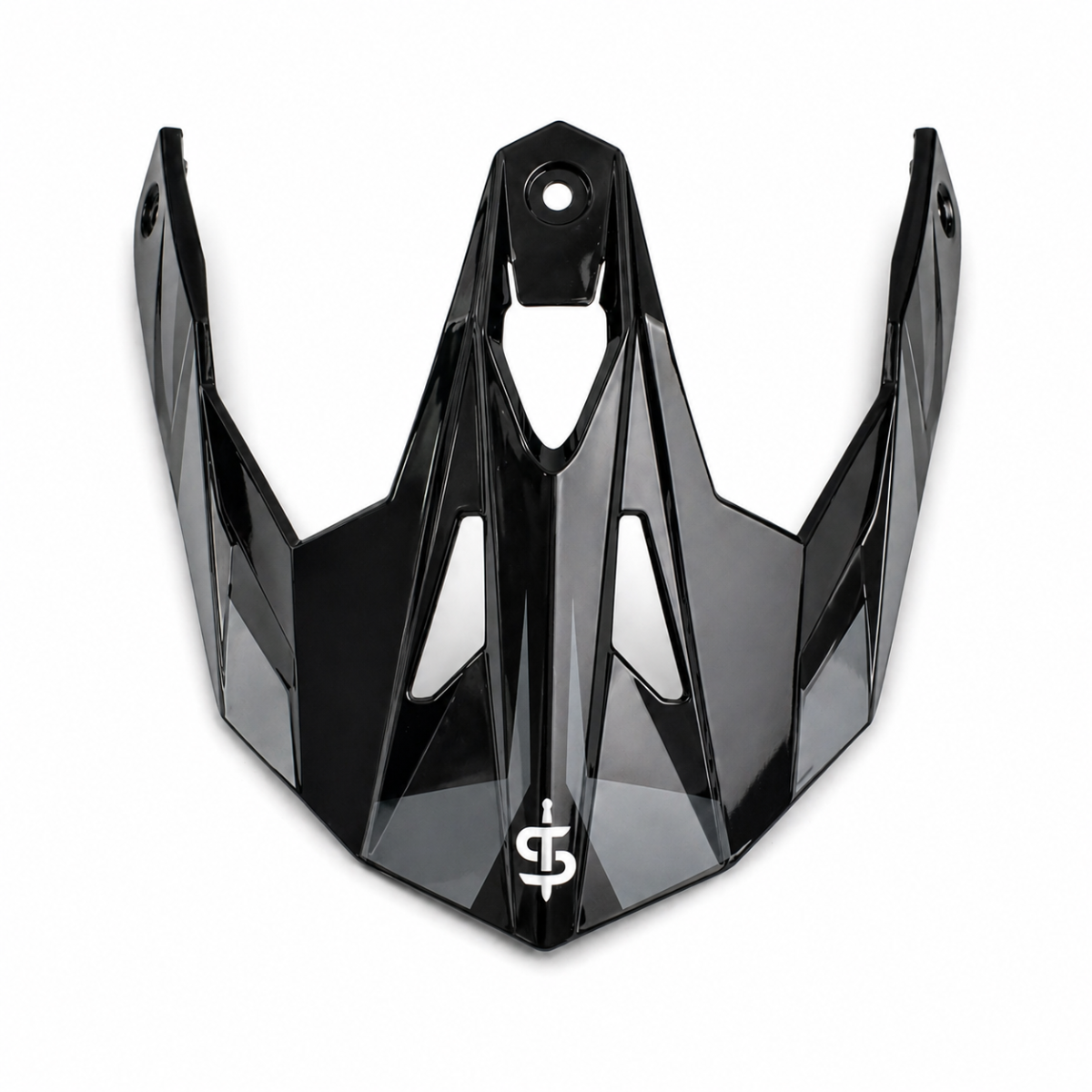 Spada Trailhawk Raptor Helmet Peak Black / Grey / Orange FREE UK Delivery, FREE 365 Day Returns | Moto Central