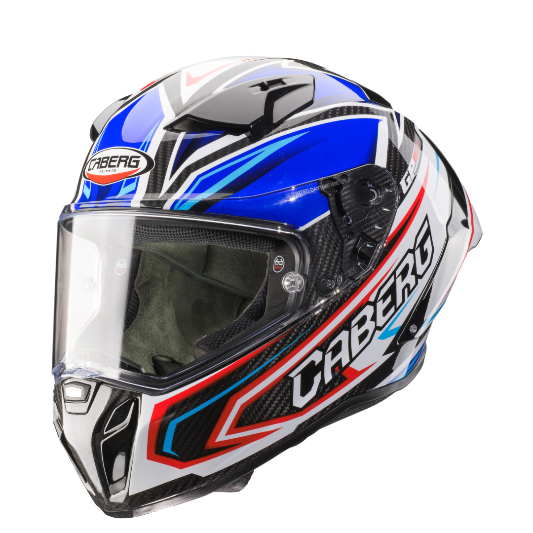 Caberg GP Hike Blue / White / Red