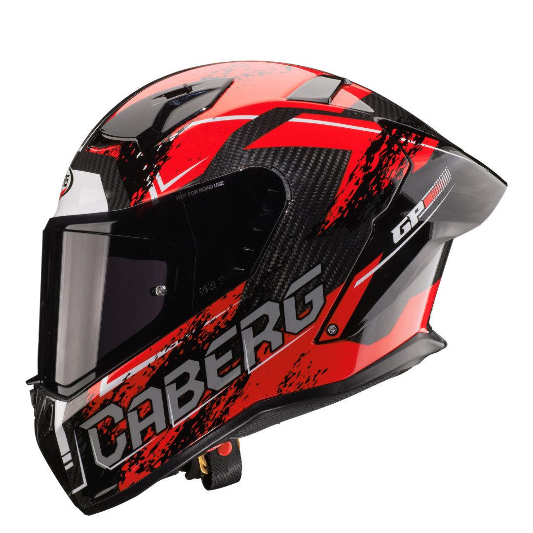 Caberg GP Scratch Red / White / Grey