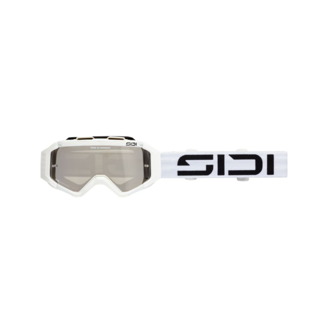 Sidi Fulmen Mirror Goggles White / Silver FREE UK Delivery, FREE 365 Day Returns | Moto Central