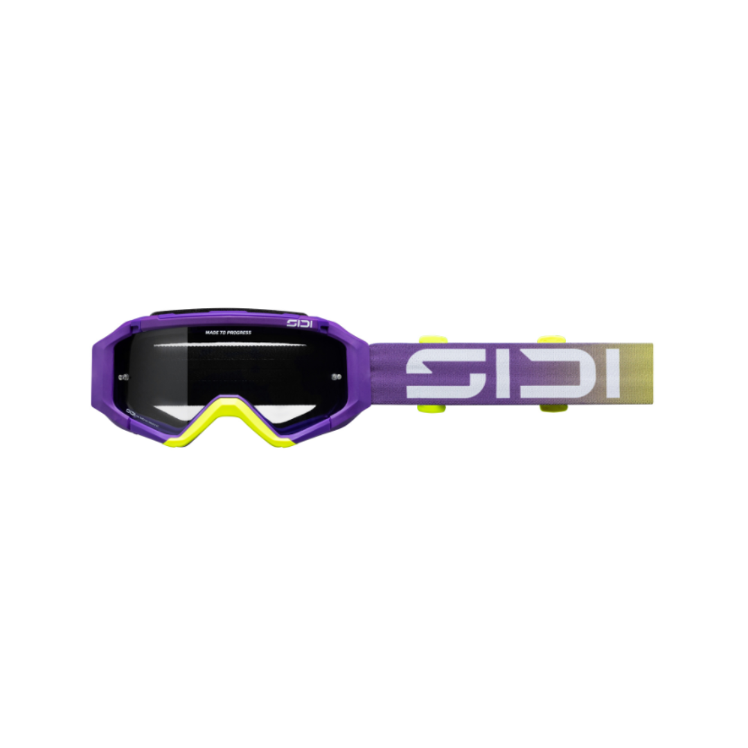 Sidi Gravix Goggles Violet / Fluo Yellow FREE UK Delivery, FREE 365 Day Returns | Moto Central